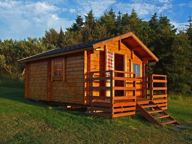 Mały domek letniskowy